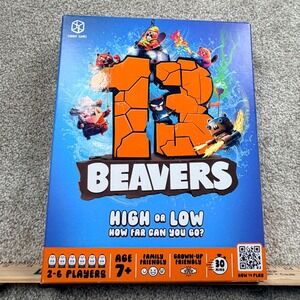 Format Games 13 Beavers High or Low Family Board Game 2-6 Players Age 7+